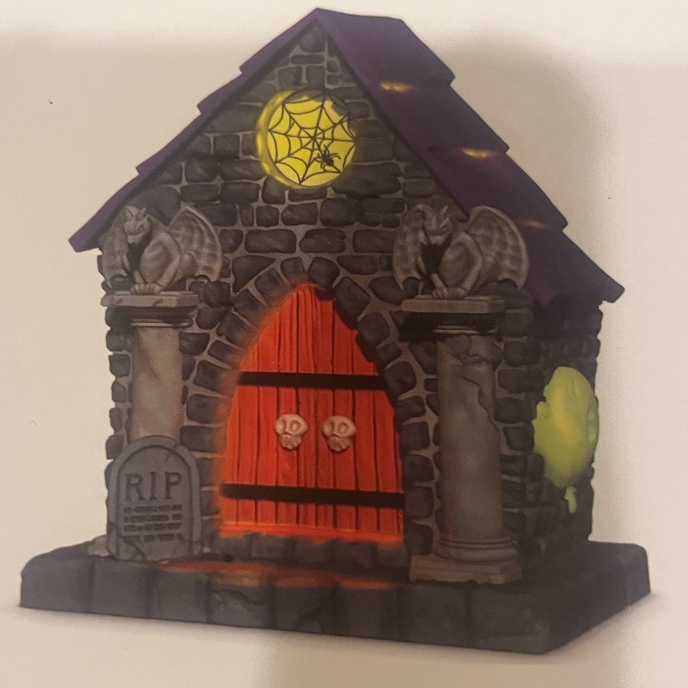 Hallmark Keepsake Ghostly Mausoleum 👻Halloween 🎃 Ornament.